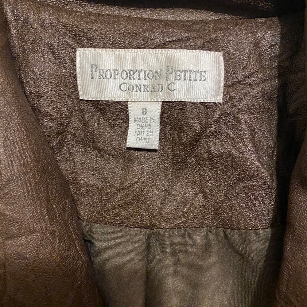 Proportion petite conrad brown Jacket - Picture 2 of 3